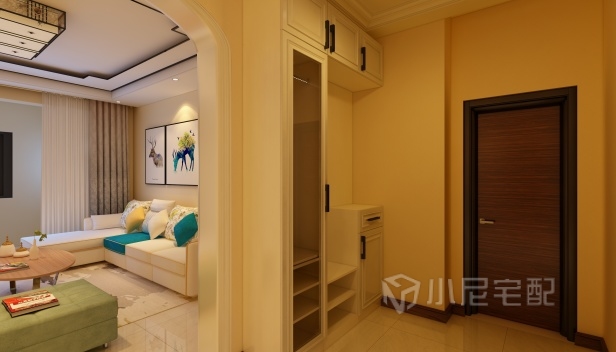 100㎡/三室两厅一卫/简约