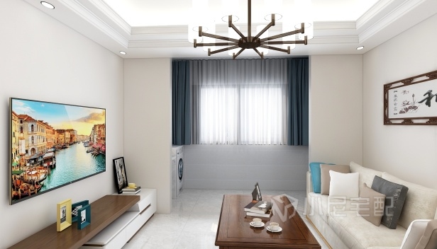 81㎡/两室一厅一卫/简约