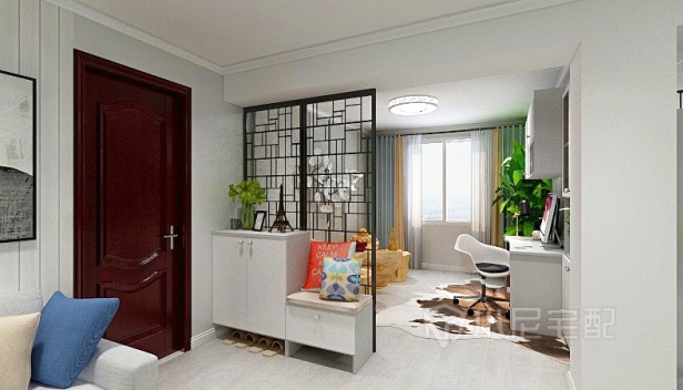 90㎡/两室两厅一卫/现代