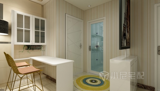 75㎡/两室一厅一卫/混搭