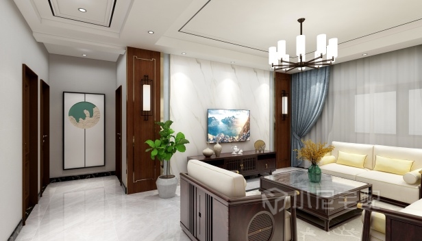 120㎡/三室两厅一卫/中式