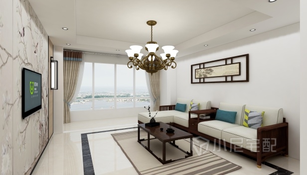 128㎡/三室一厅两卫/中式