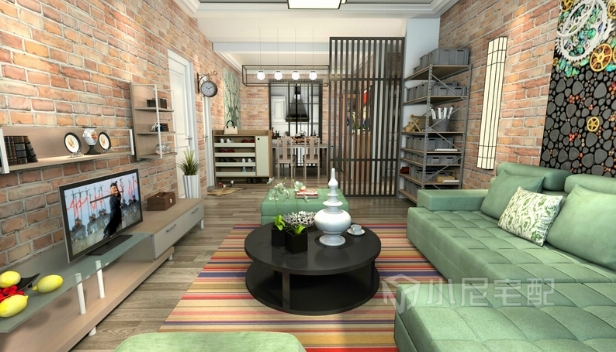 95.54㎡/三室两厅一卫/混搭