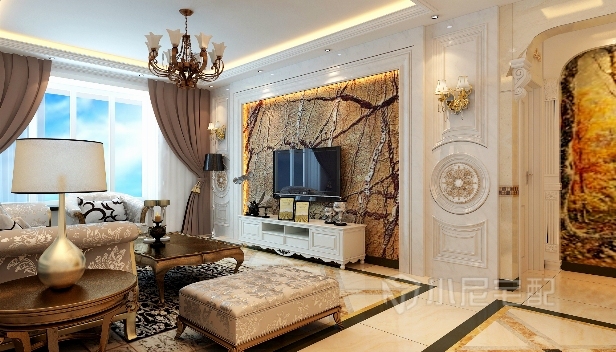 119㎡/三室两厅一卫/欧式