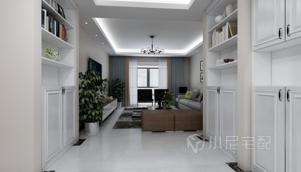 130㎡/三室两厅一卫/现代