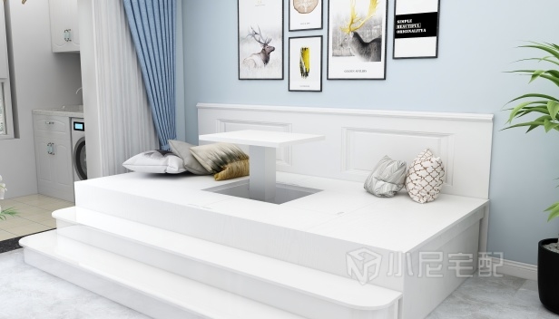 110㎡/三室两厅一卫/混搭