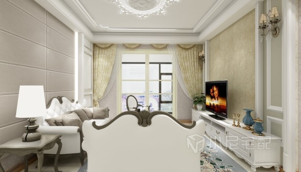 110㎡/三室两厅两卫/欧式