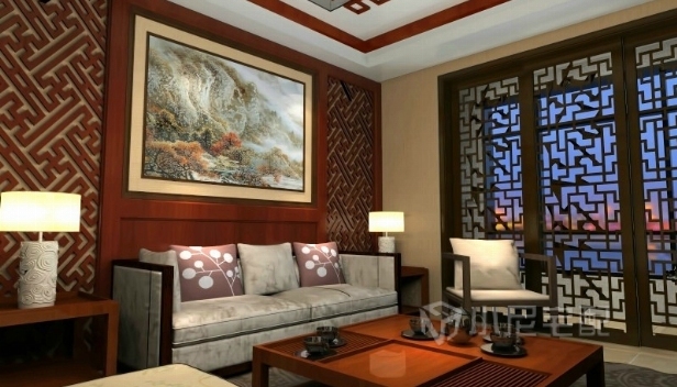 127㎡/三室两厅两卫/中式