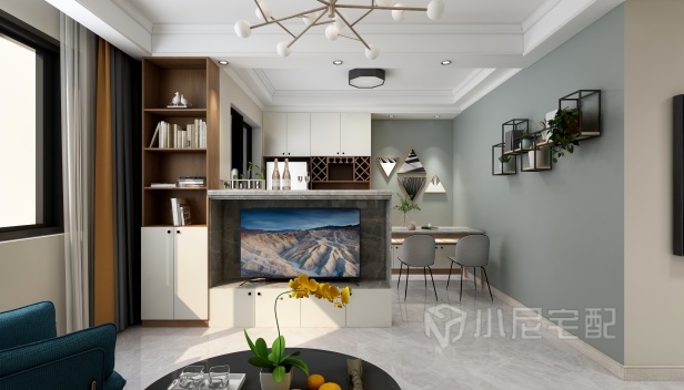 100㎡/三室两厅一卫/简约