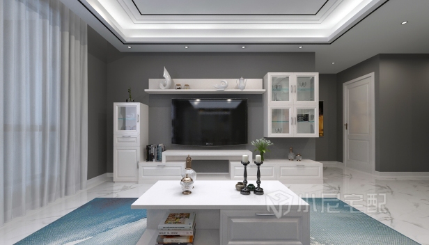 95㎡/两室一厅一卫/简约