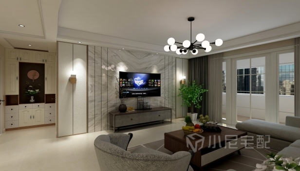 150㎡/三室两厅两卫/现代