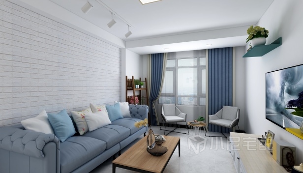 62.87㎡/两室一厅一卫/简约