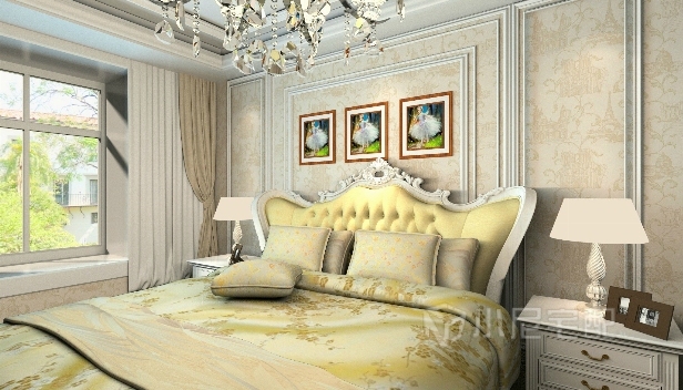 120㎡/三室一厅两卫/欧式