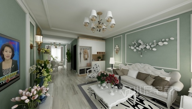 153㎡/三室两厅两卫/美式