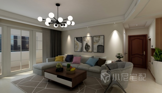 150㎡/三室两厅两卫/现代