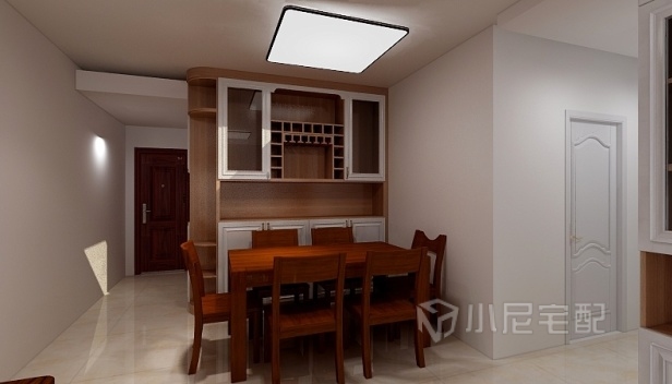 110㎡/三室一厅三卫/混搭