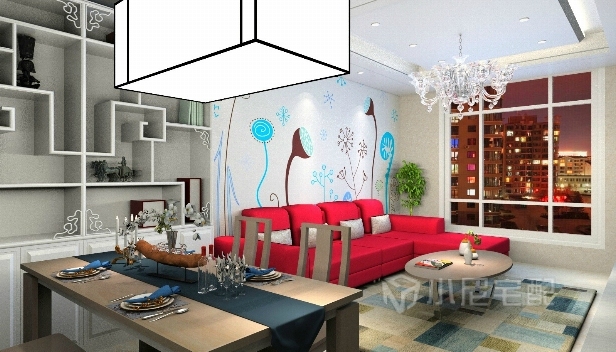 73㎡/两室两厅一卫/简约