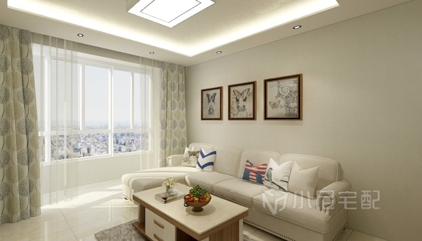 90㎡/两室两厅一卫/简约