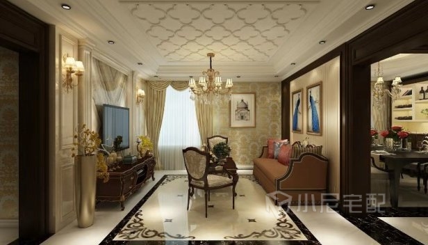 130㎡/三室两厅两卫/欧式