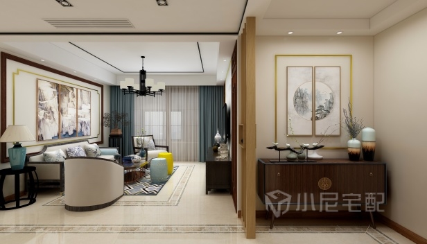 140㎡/三室一厅两卫/中式