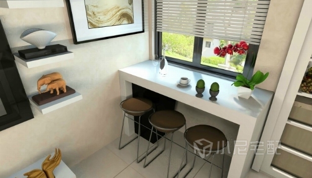 80㎡/两室一厅一卫/现代