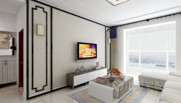 89㎡/三室两厅两卫/简约