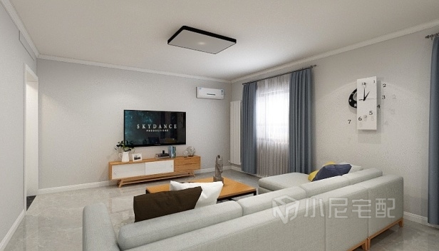 112㎡/三室一厅两卫/简约