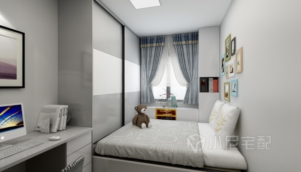 37.5㎡/两室一厅一卫/现代