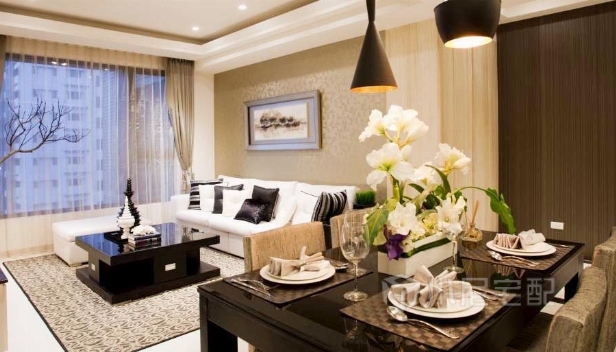 132㎡/三室两厅一卫/现代