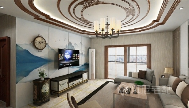 140㎡/三室两厅一卫/混搭