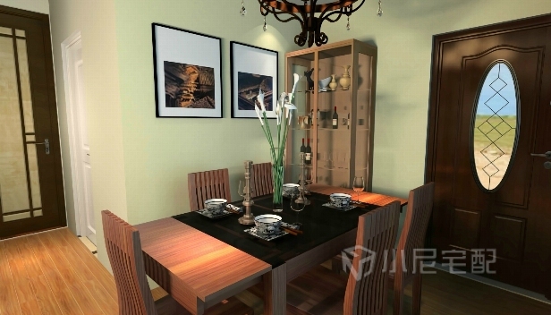 88.55㎡/两室两厅一卫/新古典