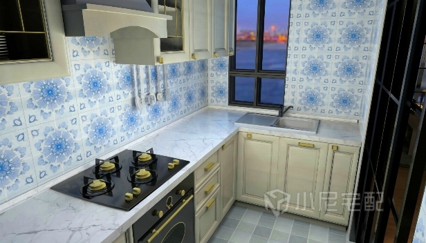 88.55㎡/两室两厅一卫/新古典