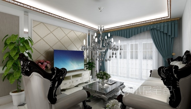 150㎡/三室一厅两卫/欧式