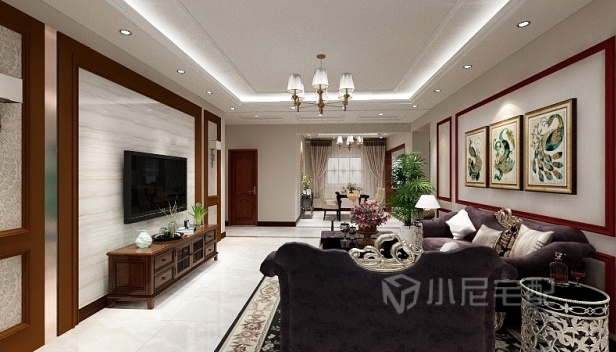 128㎡/三室两厅一卫/中式