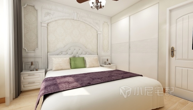 85㎡/两室一厅一卫/欧式