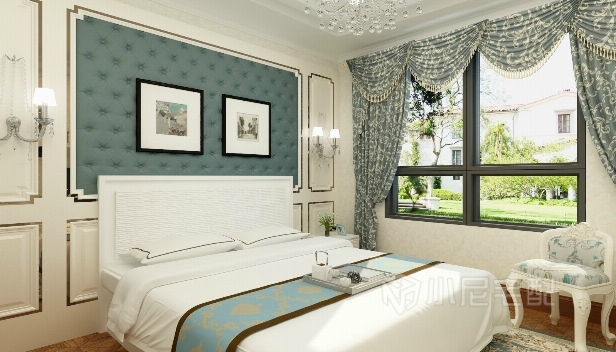 130㎡/三室一厅两卫/美式