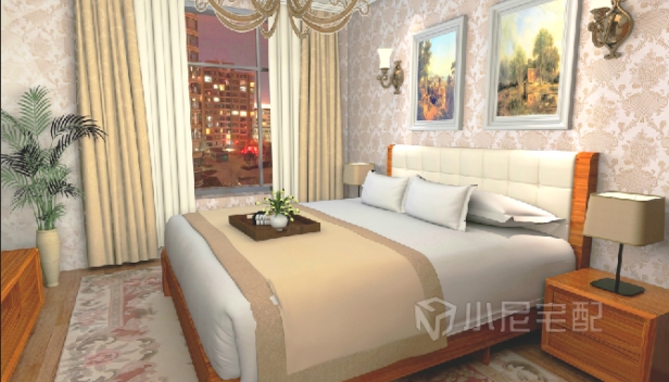 144.8㎡/三室两厅两卫/中式