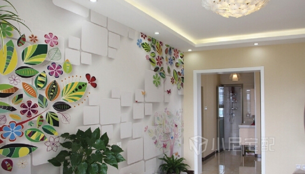 90㎡/两室两厅两卫/简约