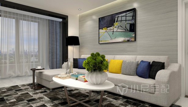 89㎡/两室两厅一卫/简约