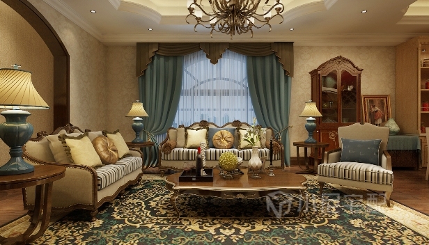 115㎡/三室两厅一卫/欧式