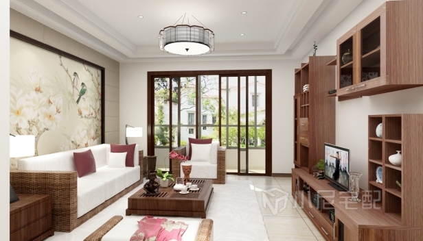 88㎡/两室一厅一卫/中式