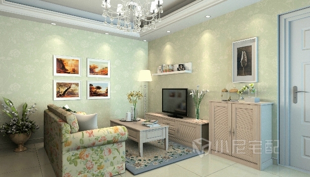 96.8㎡/两室一厅一卫/现代