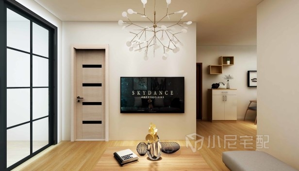 68.28㎡/三室两厅一卫/美式