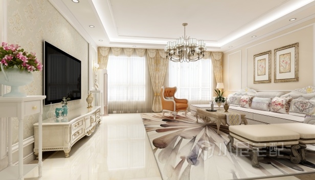 150㎡/三室两厅两卫/欧式