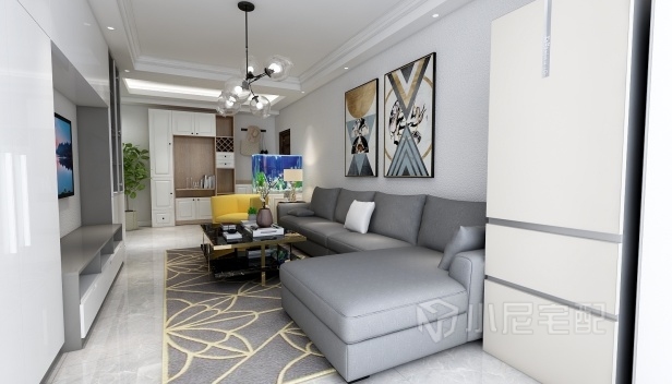 97㎡/两室一厅一卫/现代