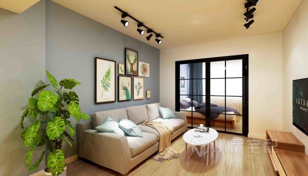 75㎡/三室两厅一卫/美式