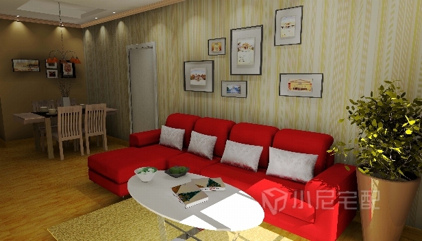 133㎡/两室两厅一卫/现代