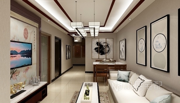 89㎡/两室一厅一卫/中式