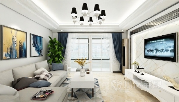 128㎡/三室两厅两卫/现代