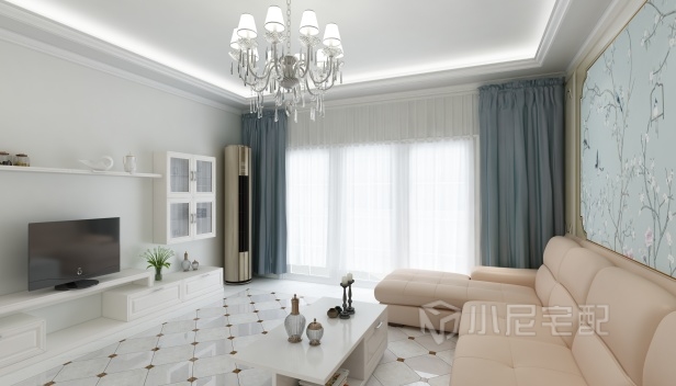 106㎡/三室一厅两卫/现代